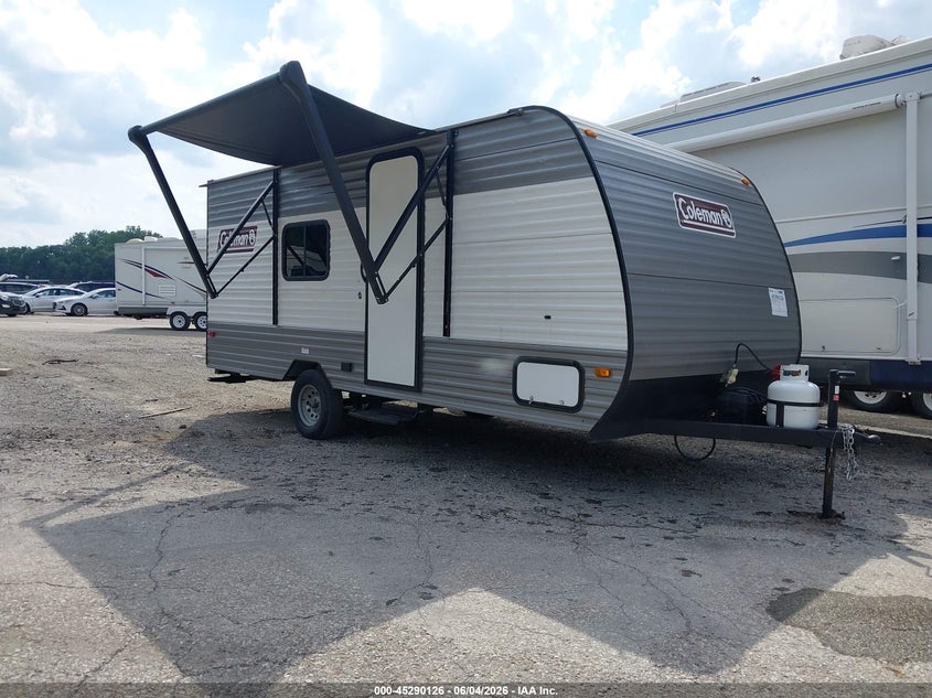 2024 Coleman Cm17r24 VIN 4YDTCMG15RM944714 IAAI salvage auction — HAIL, Salvage (Kansas), sold $3,700 on 2026-09-16 (photo 1)