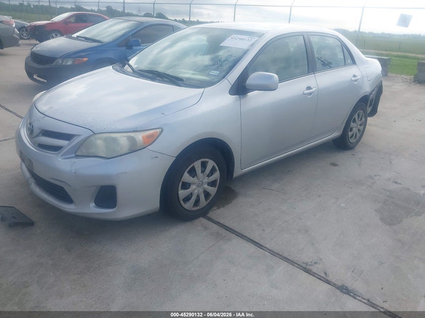 2011 Toyota Corolla VIN JTDBU4EE3BJ090895 IAAI salvage auction — LEFT REAR, Original (Texas), sold $1,925 on 2026-07-10 (photo 2)