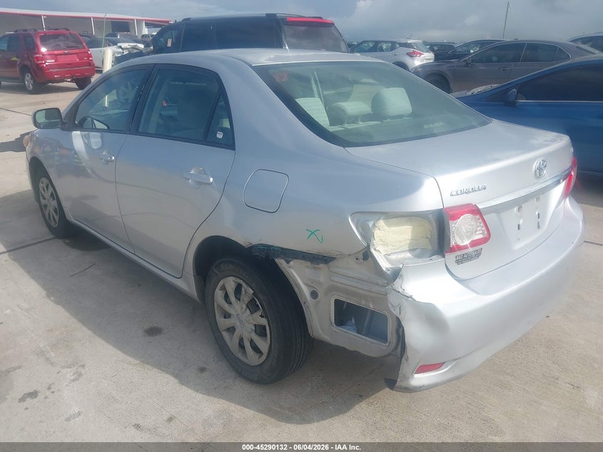 2011 Toyota Corolla VIN JTDBU4EE3BJ090895 IAAI salvage auction — LEFT REAR, Original (Texas), sold $1,925 on 2026-07-10 (photo 3)