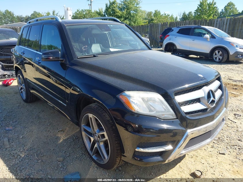 2013 Mercedes-benz Glk-klasse VIN WDCGG5HB8DF952478 IAAI salvage auction — REAR END, Wait Title, sold $4,850 on 2026-08-14 (photo 1)