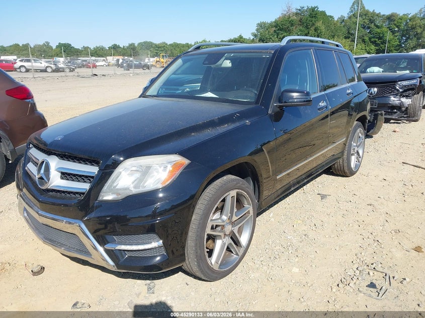 2013 Mercedes-benz Glk-klasse VIN WDCGG5HB8DF952478 IAAI salvage auction — REAR END, Wait Title, sold $4,850 on 2026-08-14 (photo 2)