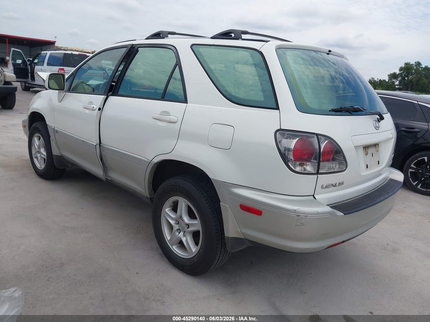 2001 Lexus Rx VIN JTJGF10U710117336 IAAI salvage auction — LEFT FRONT, Salvage (Texas), sold $425 on 2026-07-09 (photo 3)