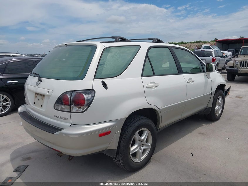 2001 Lexus Rx VIN JTJGF10U710117336 IAAI salvage auction — LEFT FRONT, Salvage (Texas), sold $425 on 2026-07-09 (photo 4)