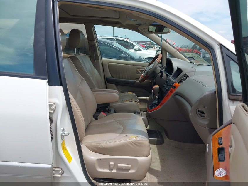 2001 Lexus Rx VIN JTJGF10U710117336 IAAI salvage auction — LEFT FRONT, Salvage (Texas), sold $425 on 2026-07-09 (photo 5)