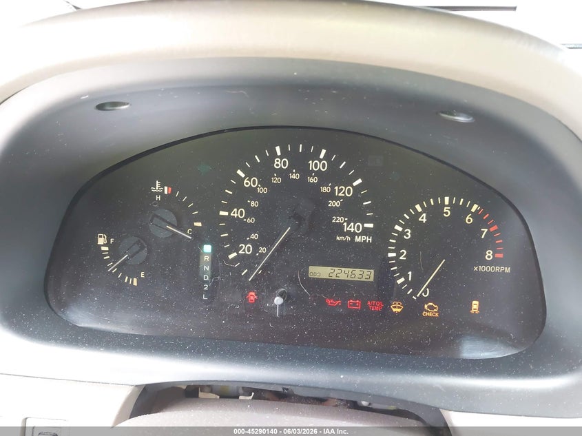 2001 Lexus Rx VIN JTJGF10U710117336 IAAI salvage auction — LEFT FRONT, Salvage (Texas), sold $425 on 2026-07-09 (photo 7)