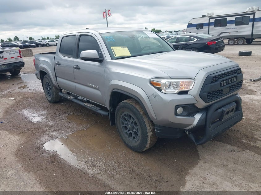 2021 Toyota Tacoma VIN 5TFAZ5CN1MX105898 IAAI salvage auction — REAR END, Salvage Title, sold $10,400 on 2026-07-22 (photo 1)