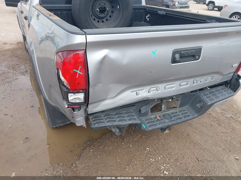 2021 Toyota Tacoma VIN 5TFAZ5CN1MX105898 IAAI salvage auction — REAR END, Salvage Title, sold $10,400 on 2026-07-22 (photo 6)
