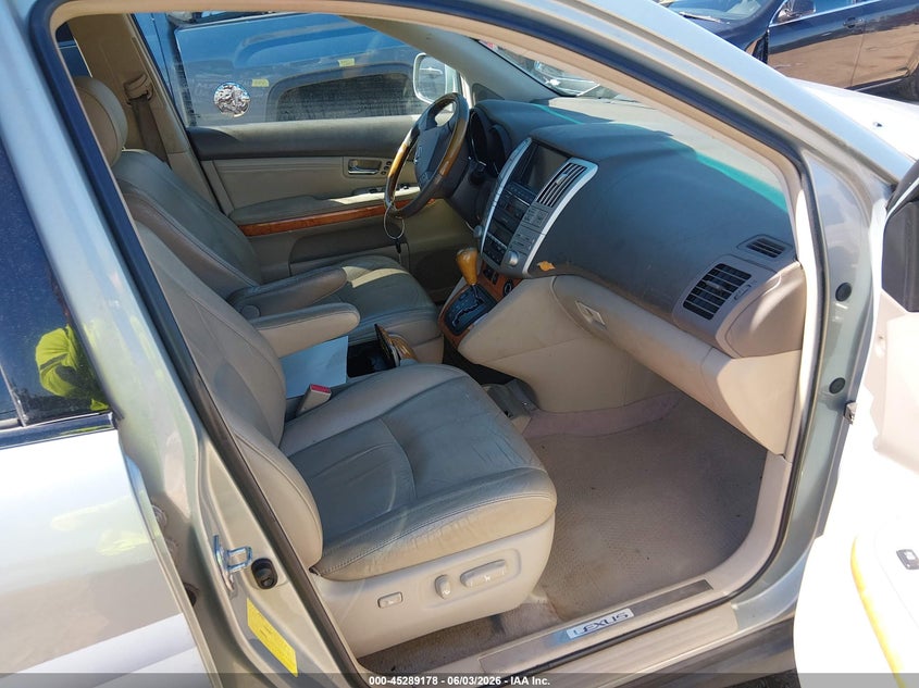 2007 Lexus Rx 350 VIN 2T2GK31U67C022852 IAAI salvage auction — FRONT END, Salvage (North Carolina), sold $575 on 2026-07-22 (photo 5)