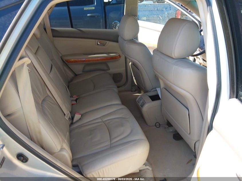 2007 Lexus Rx 350 VIN 2T2GK31U67C022852 IAAI salvage auction — FRONT END, Salvage (North Carolina), sold $575 on 2026-07-22 (photo 8)