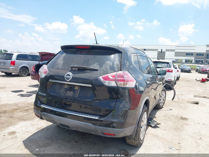 2016 Nissan Rogue VIN KNMAT2MT4GP663519 IAAI salvage auction — FRONT END, Salvage (Texas), sold $1,000 on 2026-07-28 (photo 4)