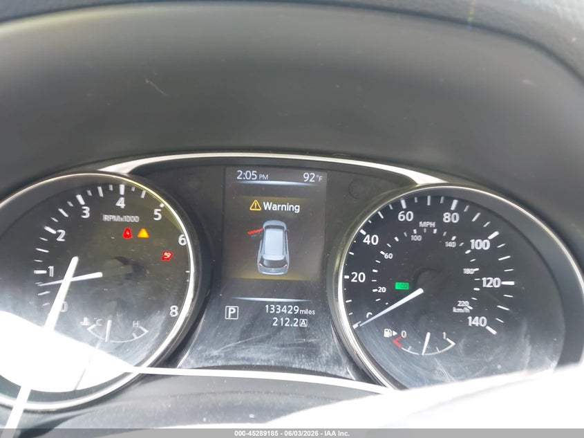 2016 Nissan Rogue VIN KNMAT2MT4GP663519 IAAI salvage auction — FRONT END, Salvage (Texas), sold $1,000 on 2026-07-28 (photo 7)