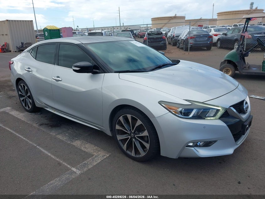 2016 Nissan Maxima VIN 1N4AA6AP4GC395265 — IAAI salvage auction photo