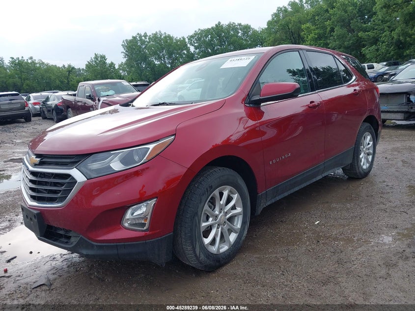 2020 Chevrolet Equinox VIN 2GNAXUEV2L6178619 IAAI salvage auction — REAR END, Salvage Title, sold $2,800 on 2026-07-28 (photo 2)