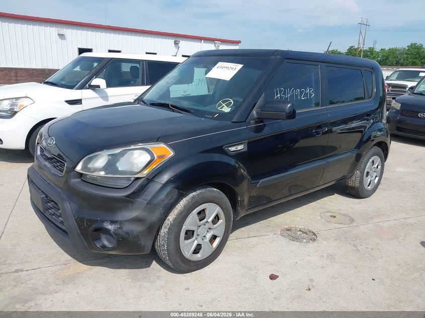 2012 Kia Soul VIN KNDJT2A50C7415073 IAAI salvage auction — RIGHT REAR, Salvage Title, sold $250 on 2026-07-14 (photo 2)