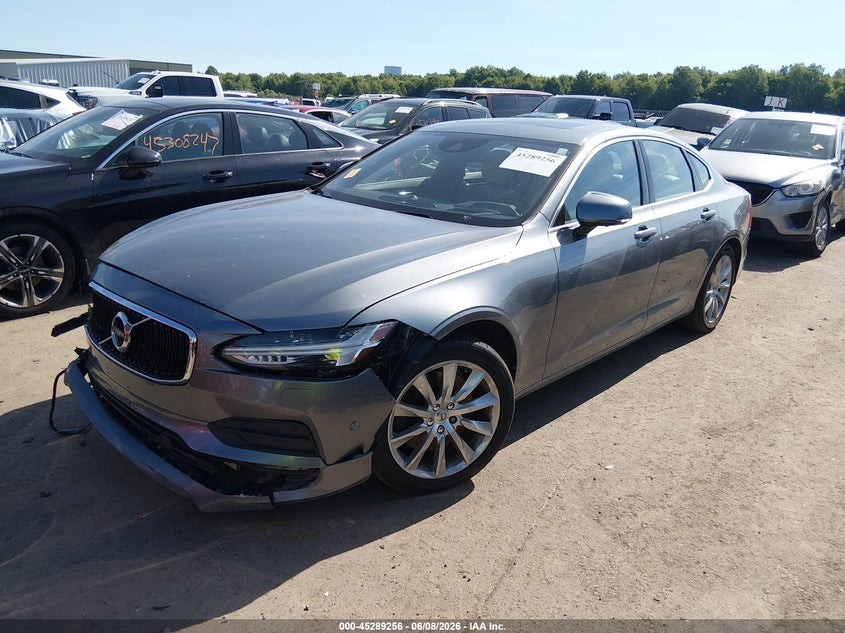 2017 Volvo S90 VIN YV1A22MK3H1013170 IAAI salvage auction — FRONT END, Salvage Title, sold $2,750 on 2026-07-28 (photo 2)