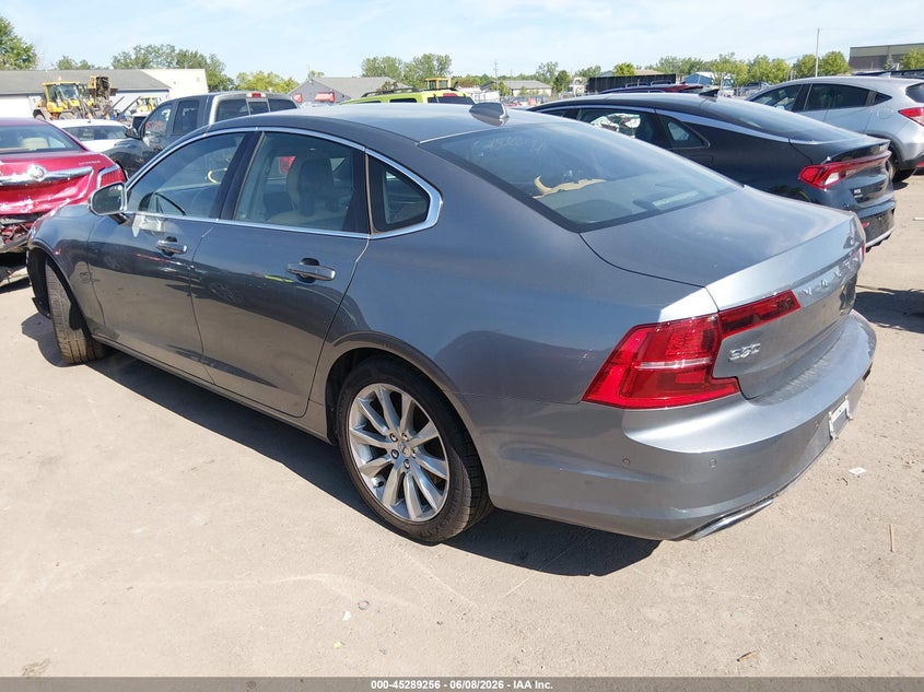 2017 Volvo S90 VIN YV1A22MK3H1013170 IAAI salvage auction — FRONT END, Salvage Title, sold $2,750 on 2026-07-28 (photo 3)