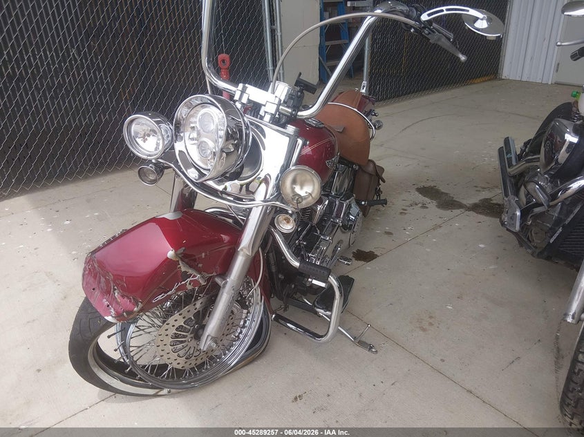 2005 Harley-davidson Flstn VIN 1HD1BNY135Y059575 IAAI salvage auction — FRONT END, Prior Salvage (Minnesota), sold $525 on 2026-07-23 (photo 2)