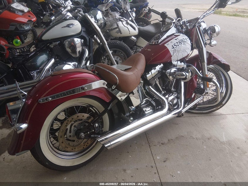 2005 Harley-davidson Flstn VIN 1HD1BNY135Y059575 IAAI salvage auction — FRONT END, Prior Salvage (Minnesota), sold $525 on 2026-07-23 (photo 4)