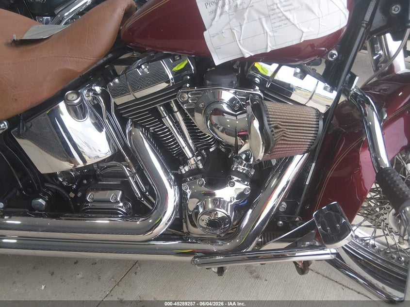2005 Harley-davidson Flstn VIN 1HD1BNY135Y059575 IAAI salvage auction — FRONT END, Prior Salvage (Minnesota), sold $525 on 2026-07-23 (photo 8)
