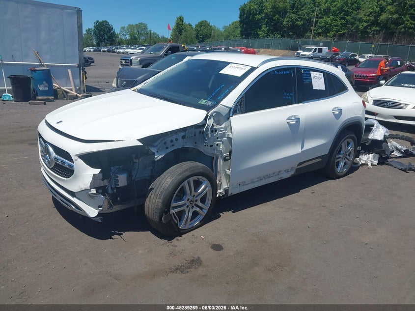 2023 Mercedes-benz Gla-klasse VIN W1N4N4HB4PJ514544 IAAI salvage auction — FRONT END, Salvage (Pennsylvania), sold $11,600 on 2026-07-25 (photo 2)