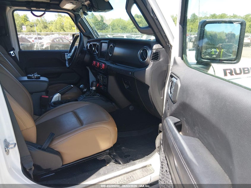 2021 Jeep Wrangler / VIN 1C4HJXFN1MW698083 IAAI salvage auction — LEFT SIDE, Salvage Title, sold $15,050 on 2026-08-27 (photo 5)
