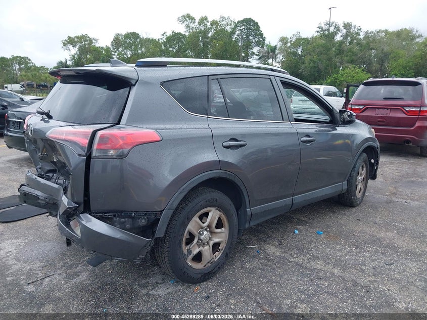 2018 Toyota Rav 4 VIN JTMZFREV8JJ175798 IAAI salvage auction — FRONT & REAR, Salvage Title, sold $4,650 on 2026-07-27 (photo 4)