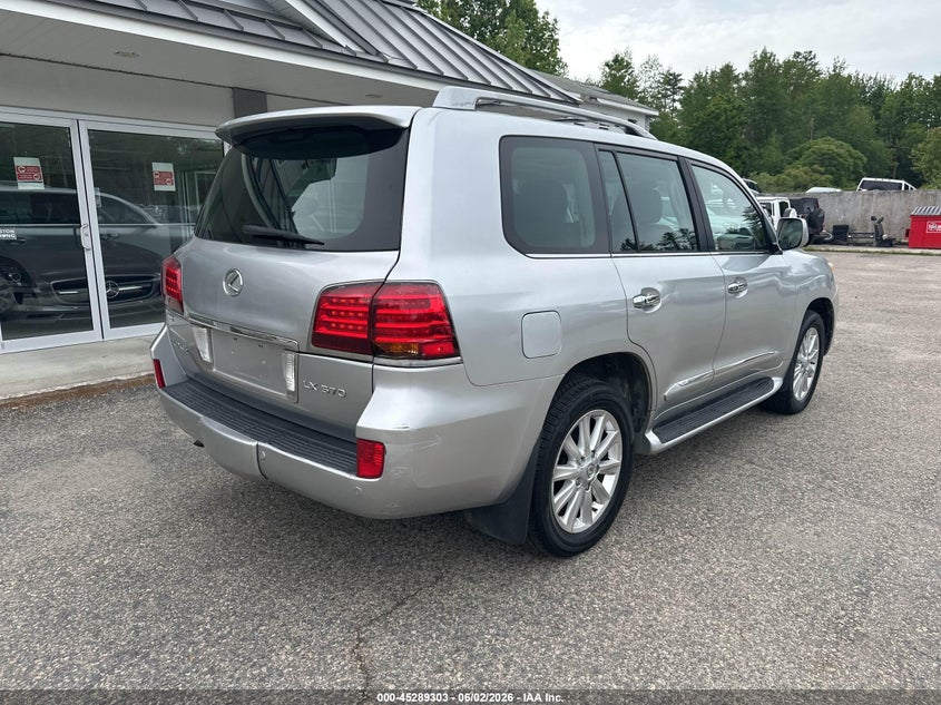 2008 Lexus Lx 570 VIN JTJHY00WX84007796 IAAI salvage auction — NORMAL WEAR, Clear (Colorado), sold $12,550 on 2026-07-08 (photo 4)