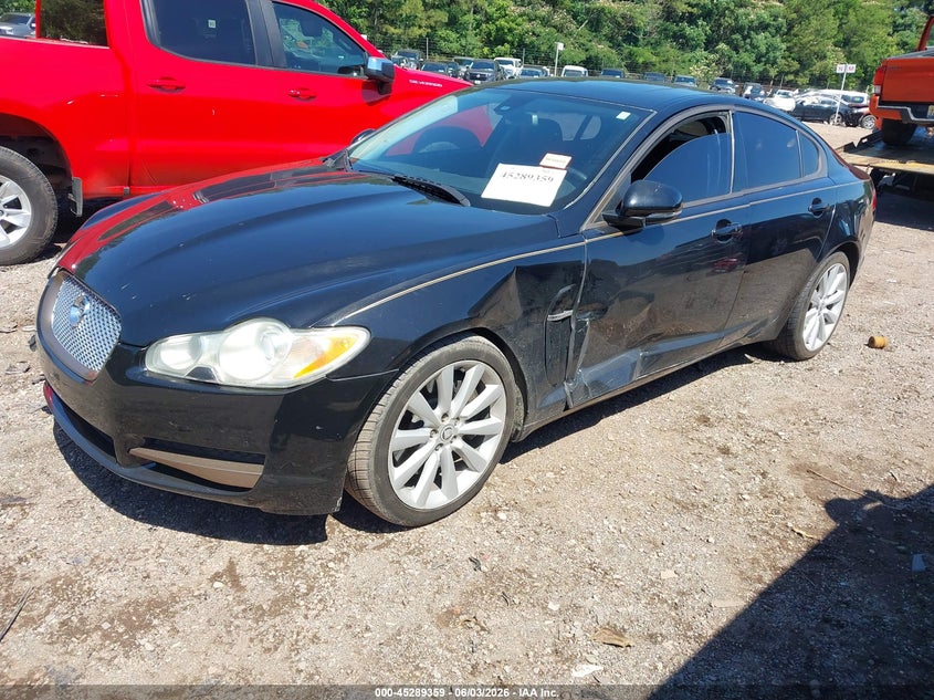 2010 Jaguar Xf VIN SAJWA0GB9ALR75273 IAAI salvage auction — LEFT FRONT, Salvage (Alabama), sold $225 on 2026-07-09 (photo 2)
