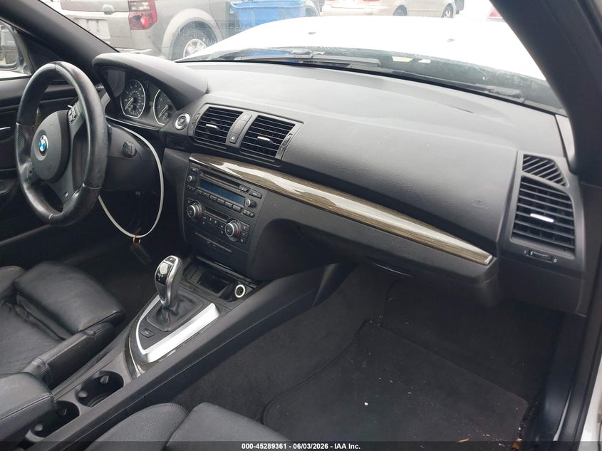 2013 BMW 1er VIN WBAUN7C58DVM27760 IAAI salvage auction — NORMAL WEAR, Clear (Florida), sold $925 on 2026-07-09 (photo 5)