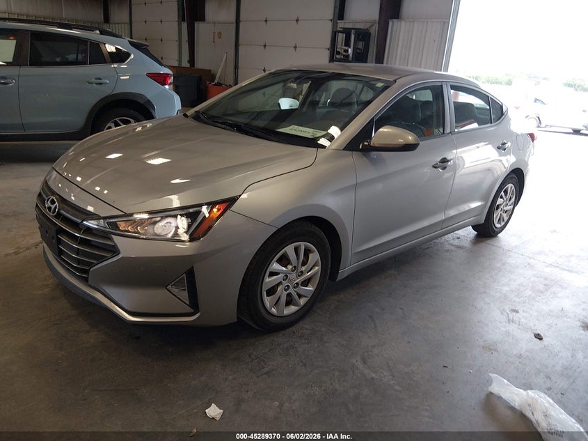 2020 Hyundai Elantra VIN 5NPD74LF8LH613155 IAAI salvage auction — NORMAL WEAR, Sf97 (Oklahoma), sold $10,100 on 2026-08-03 (photo 2)