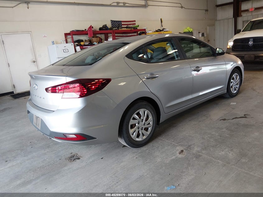 2020 Hyundai Elantra VIN 5NPD74LF8LH613155 IAAI salvage auction — NORMAL WEAR, Sf97 (Oklahoma), sold $10,100 on 2026-08-03 (photo 4)