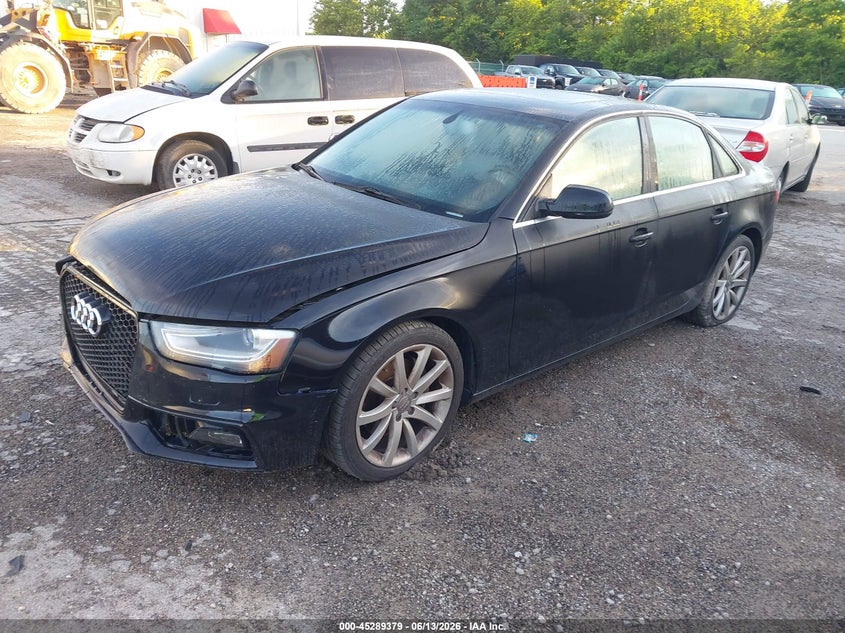 2013 Audi A4 VIN WAUFFAFL8DN030627 IAAI salvage auction — NORMAL WEAR, Original (Kentucky), sold $800 on 2026-07-13 (photo 2)
