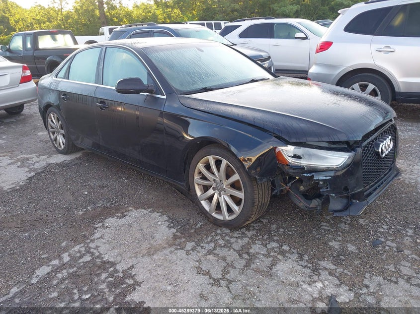 2013 Audi A4 VIN WAUFFAFL8DN030627 IAAI salvage auction — NORMAL WEAR, Original (Kentucky), sold $800 on 2026-07-13 (photo 6)