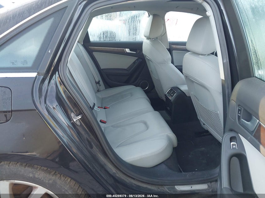 2013 Audi A4 VIN WAUFFAFL8DN030627 IAAI salvage auction — NORMAL WEAR, Original (Kentucky), sold $800 on 2026-07-13 (photo 8)