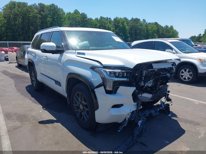 2024 Toyota Sequoia VIN 7SVAAABA5RX048004 IAAI salvage auction — FRONT END, Salvage Title, sold $19,600 on 2026-07-22 (photo 1)