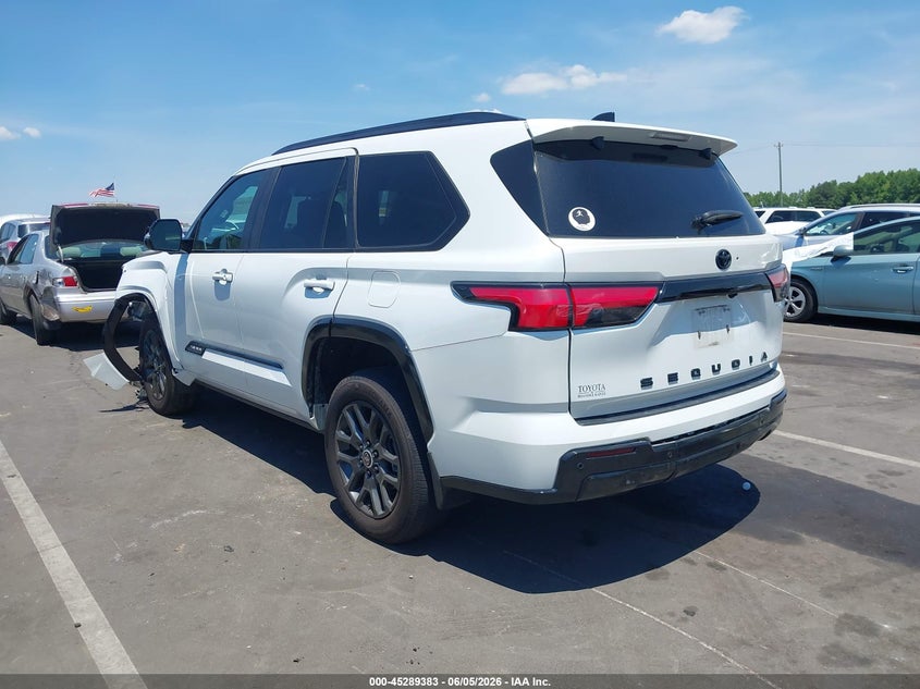 2024 Toyota Sequoia VIN 7SVAAABA5RX048004 IAAI salvage auction — FRONT END, Salvage Title, sold $19,600 on 2026-07-22 (photo 3)