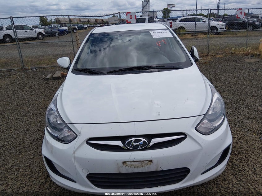 2012 Hyundai Accent VIN KMHCT4AE5CU217400 IAAI salvage auction — NORMAL WEAR, Peddle Clear Public-Restricted (Oregon), sold $200 on 2026-07-20 (photo 6)