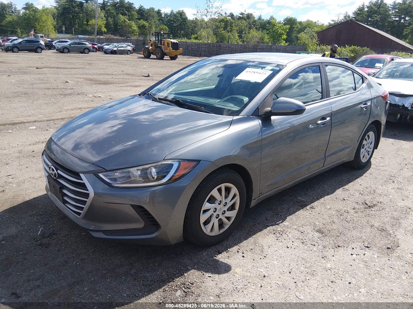 2017 Hyundai Elantra VIN KMHD74LF8HU071399 IAAI salvage auction — REAR END, Salvage (Idaho), sold $1,200 on 2026-07-17 (photo 2)