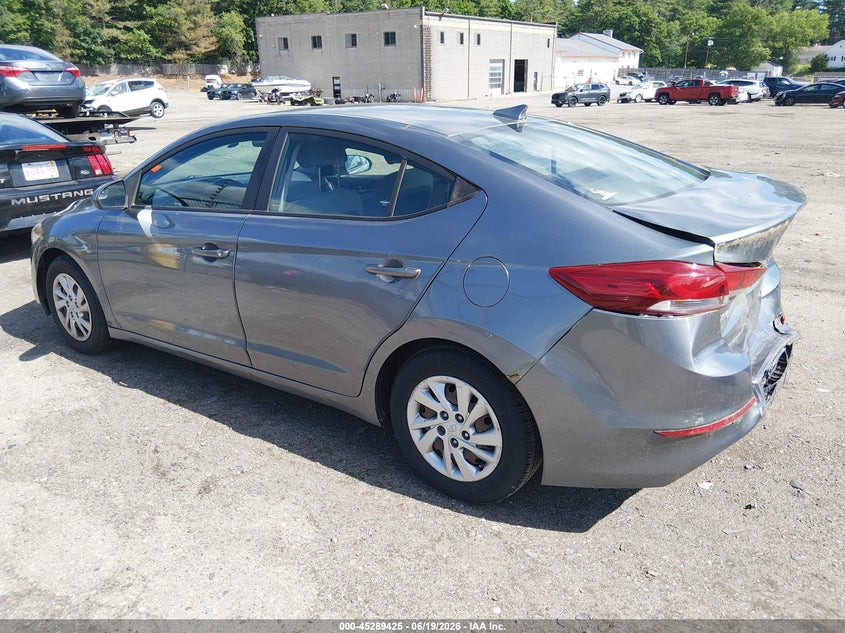 2017 Hyundai Elantra VIN KMHD74LF8HU071399 IAAI salvage auction — REAR END, Salvage (Idaho), sold $1,200 on 2026-07-17 (photo 3)