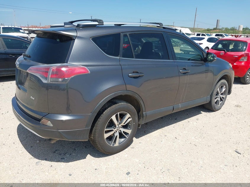 2017 Toyota Rav 4 VIN JTMWFREV8HJ103688 IAAI salvage auction — HAIL, Salvage Title, sold $4,550 on 2026-07-16 (photo 4)