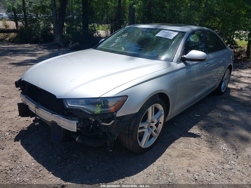 2014 Audi A6 VIN WAUGFAFC3EN042089 IAAI salvage auction — FRONT END, Salvage (Virginia), sold $925 on 2026-07-28 (photo 2)