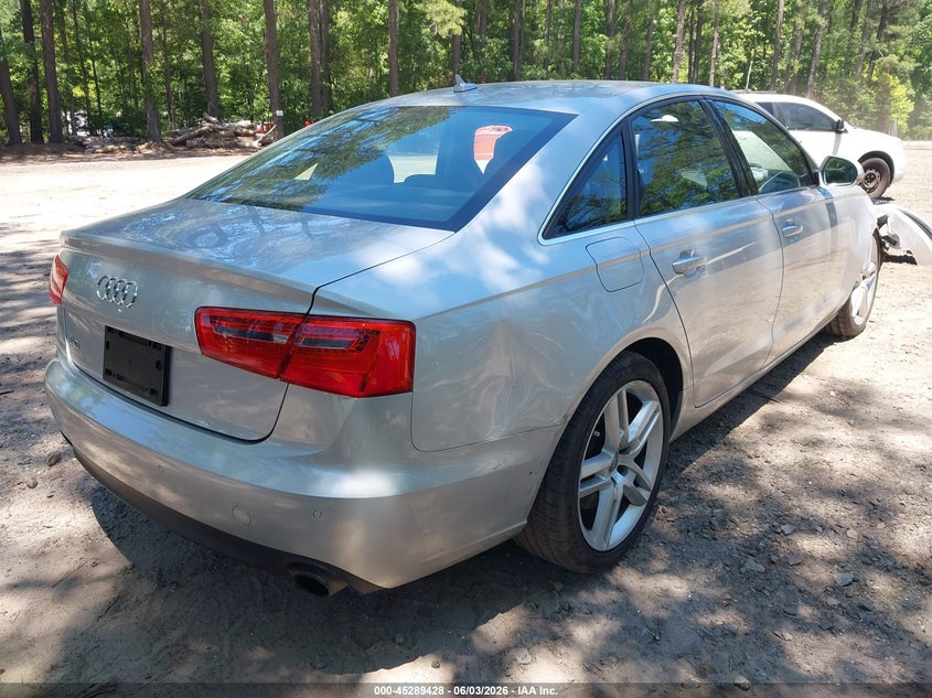 2014 Audi A6 VIN WAUGFAFC3EN042089 IAAI salvage auction — FRONT END, Salvage (Virginia), sold $925 on 2026-07-28 (photo 4)