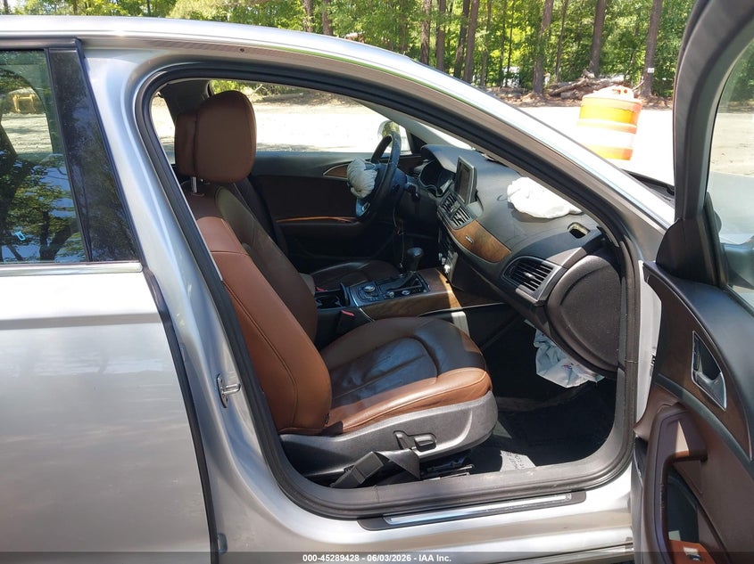 2014 Audi A6 VIN WAUGFAFC3EN042089 IAAI salvage auction — FRONT END, Salvage (Virginia), sold $925 on 2026-07-28 (photo 5)
