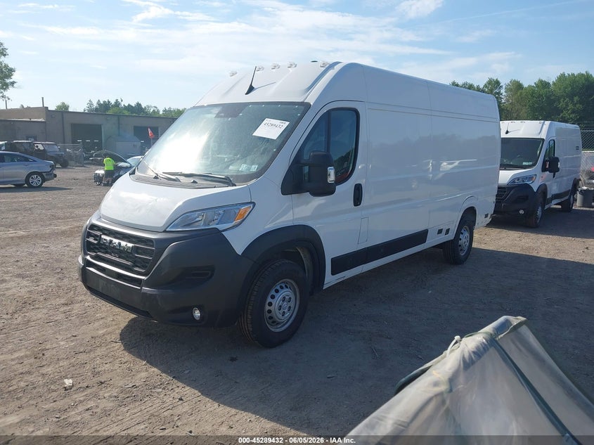2025 Ram Promaster 3500 VIN 3C6MRVJG7SE517877 IAAI salvage auction — RIGHT REAR, Clear (New York), sold $20,000 on 2026-07-23 (photo 2)