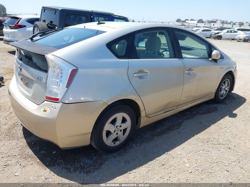 2010 Toyota Prius VIN JTDKN3DU1A0120884 IAAI salvage auction — NORMAL WEAR, Clear - Dealer Only (California), sold $775 on 2026-07-13 (photo 4)