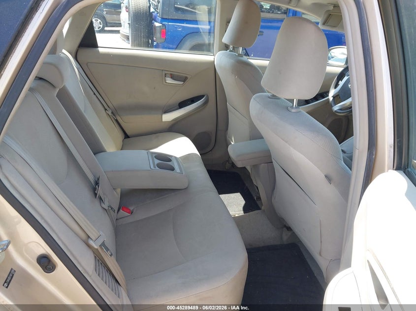 2010 Toyota Prius VIN JTDKN3DU1A0120884 IAAI salvage auction — NORMAL WEAR, Clear - Dealer Only (California), sold $775 on 2026-07-13 (photo 8)