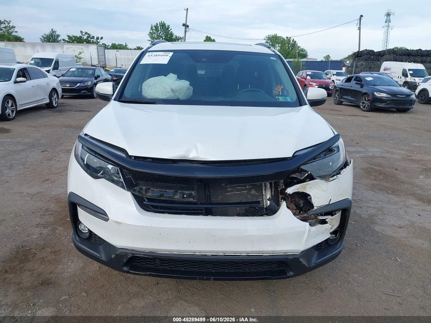 2022 Honda Pilot VIN 5FNYF6H29NB055016 IAAI salvage auction — FRONT END, Salvage (Pennsylvania), sold $10,200 on 2026-07-24 (photo 6)
