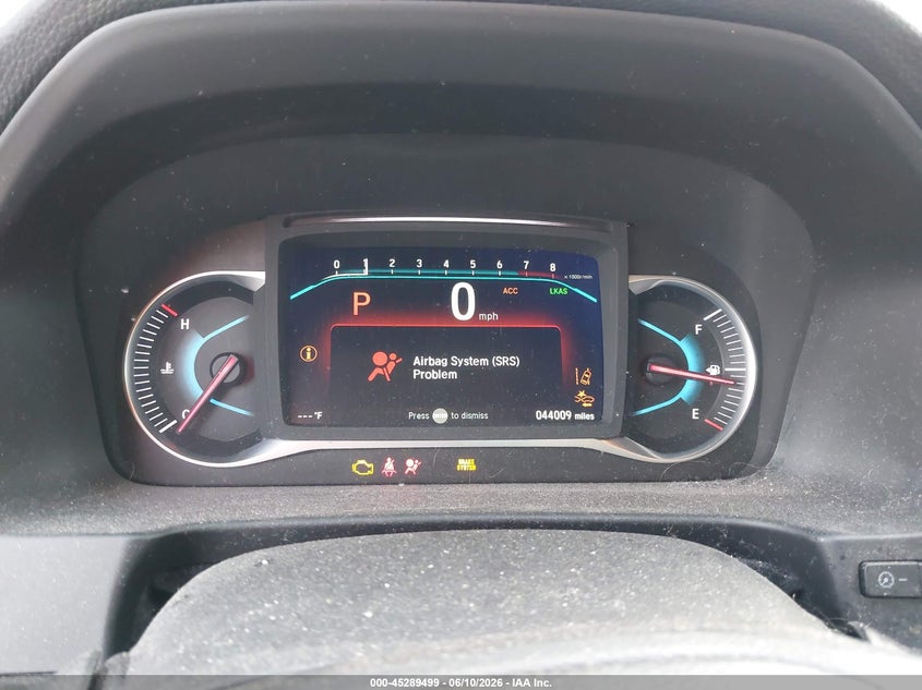 2022 Honda Pilot VIN 5FNYF6H29NB055016 IAAI salvage auction — FRONT END, Salvage (Pennsylvania), sold $10,200 on 2026-07-24 (photo 7)