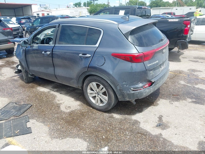 2019 Kia Sportage VIN KNDPM3AC2K7550808 IAAI salvage auction — FRONT END, Salvage Title, sold $975 on 2026-07-08 (photo 3)
