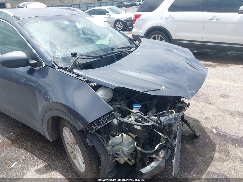 2019 Kia Sportage VIN KNDPM3AC2K7550808 IAAI salvage auction — FRONT END, Salvage Title, sold $975 on 2026-07-08 (photo 6)